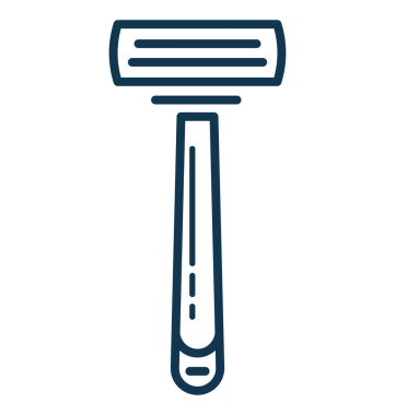 Emanet jilet izole düzenlenebilir vektör simgesi