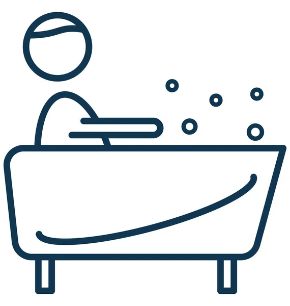 Sauna Isolate Vector Icon Editável —  Vetores de Stock