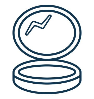 Kompakt toz ayrı tut moduyla vektör simge düzenlenebilir