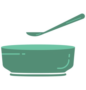 Çorba vektör simge tasarlamak tamamen düzenlenebilir izole