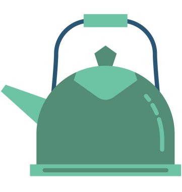 Çaydanlık vektör simge düzenlenebilir