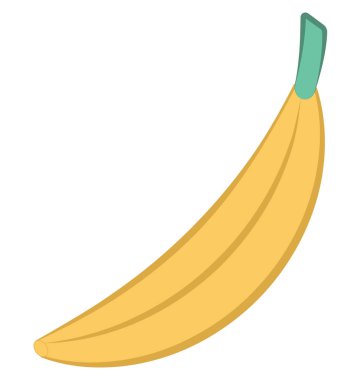 Muz vektör simge düzenlenebilir