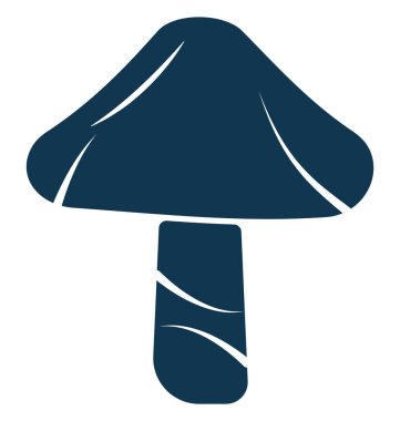 Mantar vektör simge düzenlenebilir