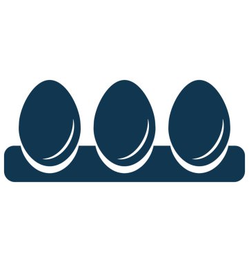 Yumurta vektör simge düzenlenebilir