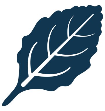 Yaprak vektör simge düzenlenebilir