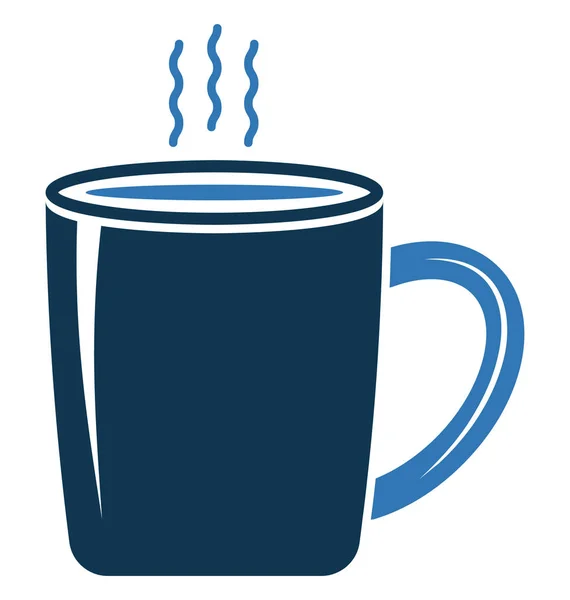 Instant Tea Vector Icon Edytowalne — Wektor stockowy