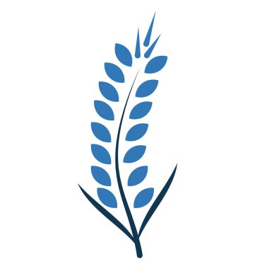 Buğday kulak vektör simge düzenlenebilir