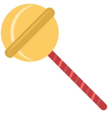 Lolipop vektör simge düzenlenebilir