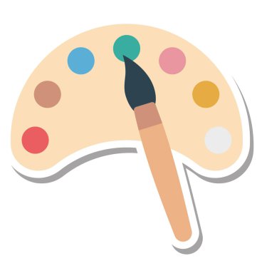 Resim izole vektör simge düzenlenebilir