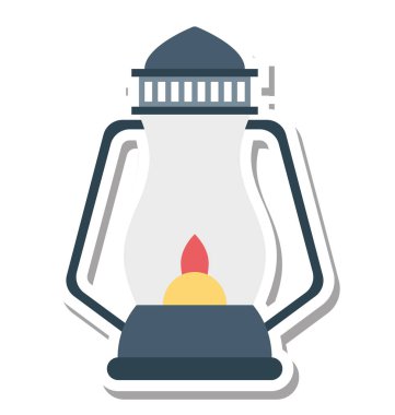 alev Fener vektör simge düzenlenebilir izole