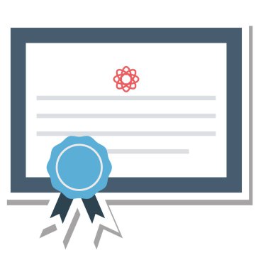 Derece vektör simge düzenlenebilir izole