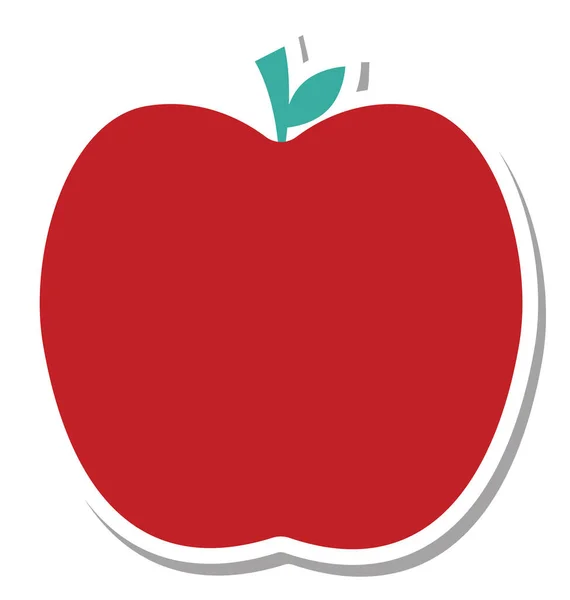 Apple Icono Vectorial Aislado Editable — Vector de stock