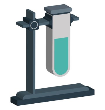 Test Laboratuvarı vektör simge düzenlenebilir izole