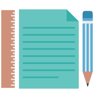 Yazma vektör simge düzenlenebilir izole