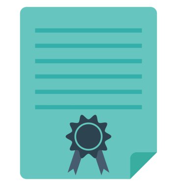 Derece vektör simge düzenlenebilir izole