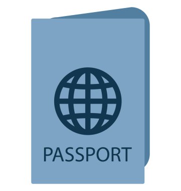 Pasaport vektör simge düzenlenebilir