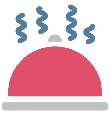 Tabağı vektör simge düzenlenebilir hizmet 