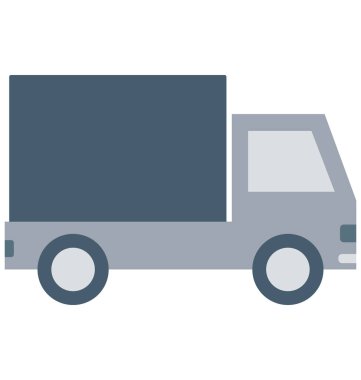teslimat van vektör simge düzenlenebilir