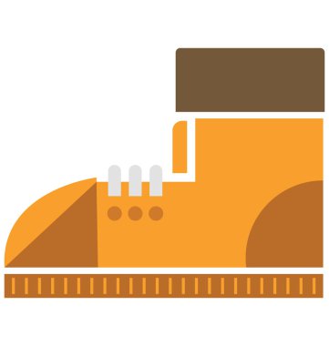 Uzun çizmeler simgesi düzenlenebilir vektör