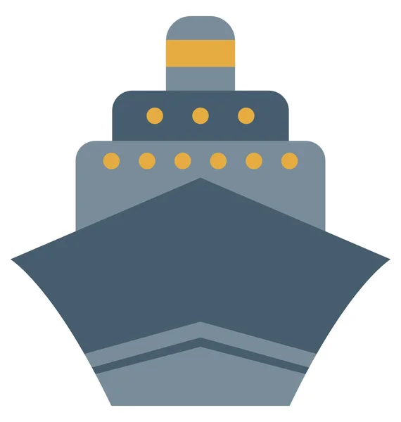 Cruise Vector Icon Editable — Stock Vector