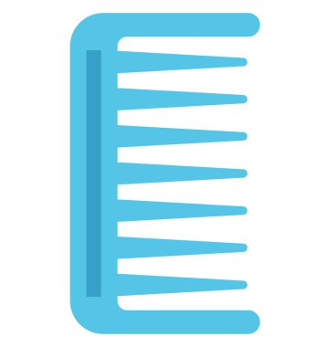 Tarak izole vektör simgesi 