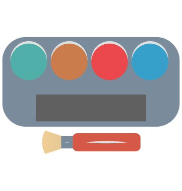 Göz gölgeler izole vektör simgesi