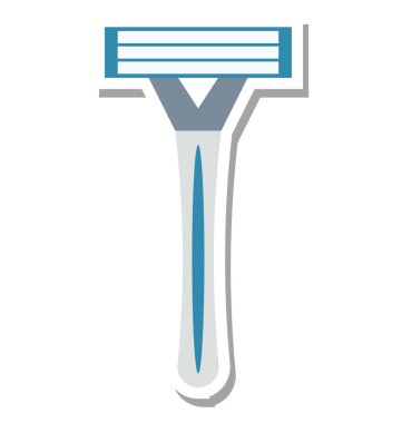 Emanet jilet izole vektör simgesi