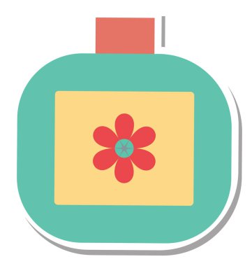 Spa yağı izole vektör simgesi