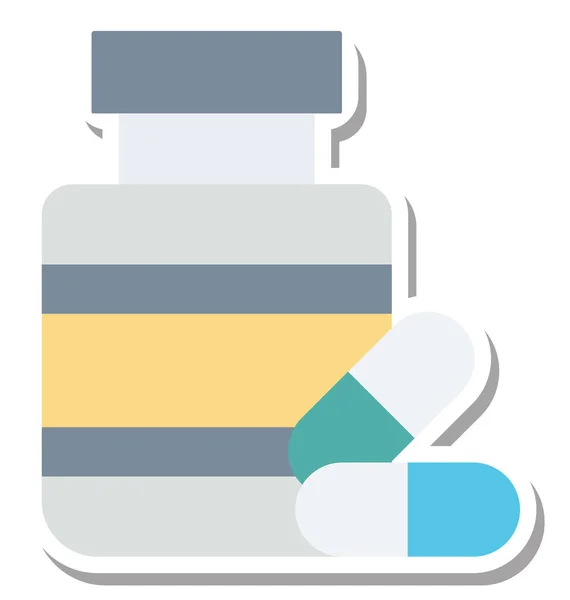 Medicine Isolated Vector Icon — Stock Vector