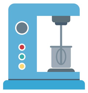 Elektrik çırpıcı izole vektör simge düzenlenebilir 