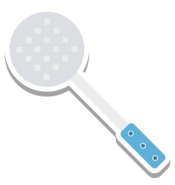 Spatula izole vektör simge düzenlenebilir