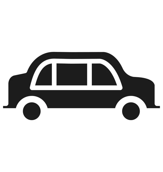 Taxi Isolated Vector Icon Use Travel Tour Projects — Stock Vector