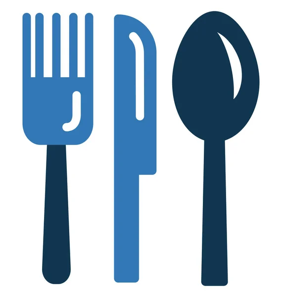 Utensil Isolado Vector Icon Uso Para Viagens Projetos Turísticos —  Vetores de Stock