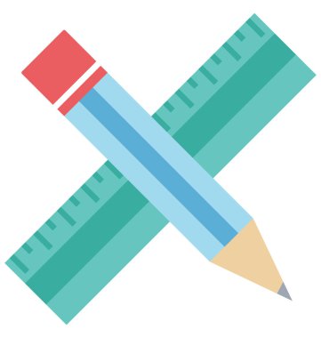 Araçlar taslak, vektör simge kalem