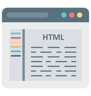 Html kodlama, Html vektör simgesi