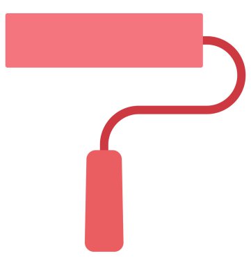 Silindir, boya silindiri vektör simgesi