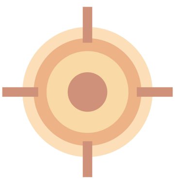 Hedef, amaç vektör simgesi