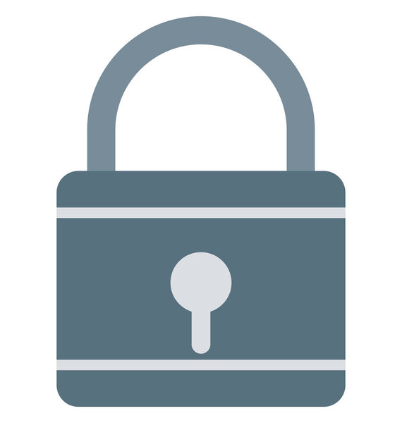 Замок, вектор значок замка