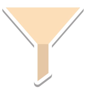 Huni, filtre vektör simgesi