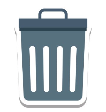  Çöp Kovası, çöp simge vektör