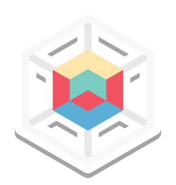 Şekil, geometrik vektör simgesi