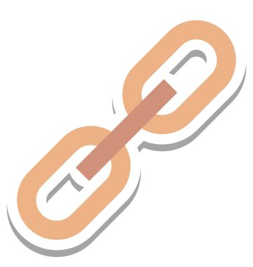 Bağlantı, Web Link vektör simgesi