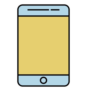  Smartphone, cep telefonu vektör simgesi