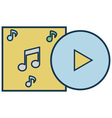 CD çalar vektör simgesi