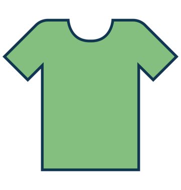 Gömlek, Tee vektör simgesi