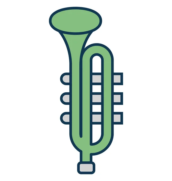 Trombita Hangos Hailer Vector Icon — Stock Vector