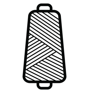 Biriktirme izole vektör simge konu