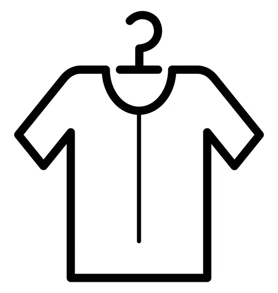 Camisa Aislada Vector Icono — Vector de stock