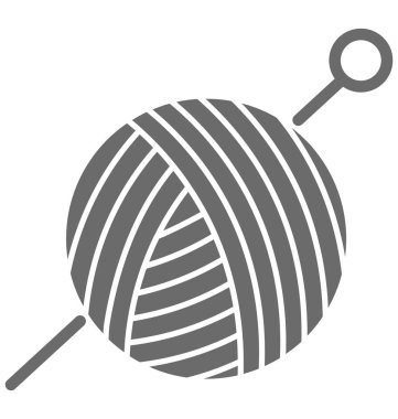 Topu izole vektör simge konu