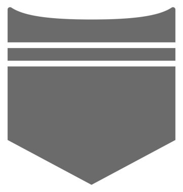 Soyut cep, izole vektör simge dikiş